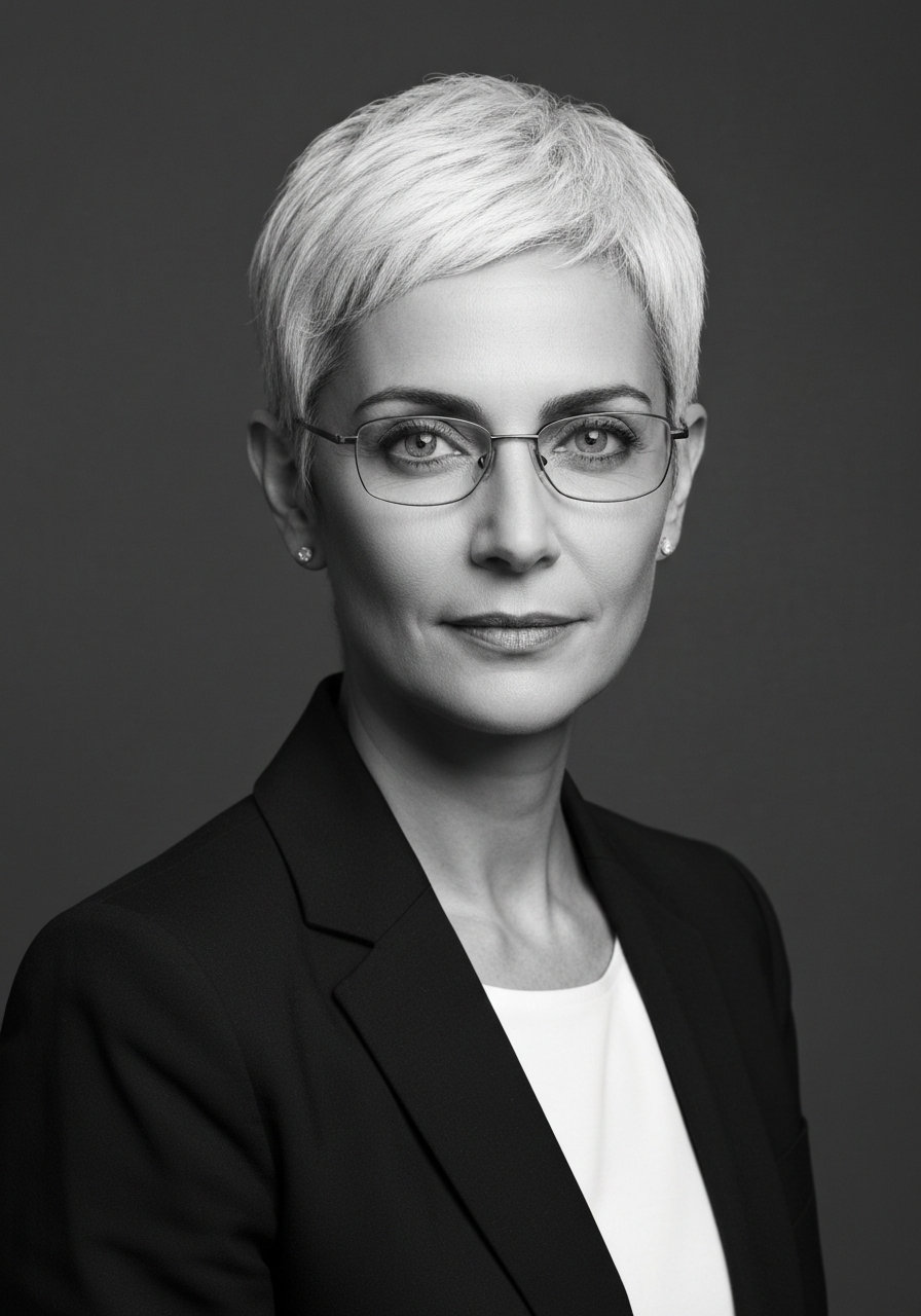 Ritratto di Giulia Vicentini, Bilancio, agente AI della divisione Financial