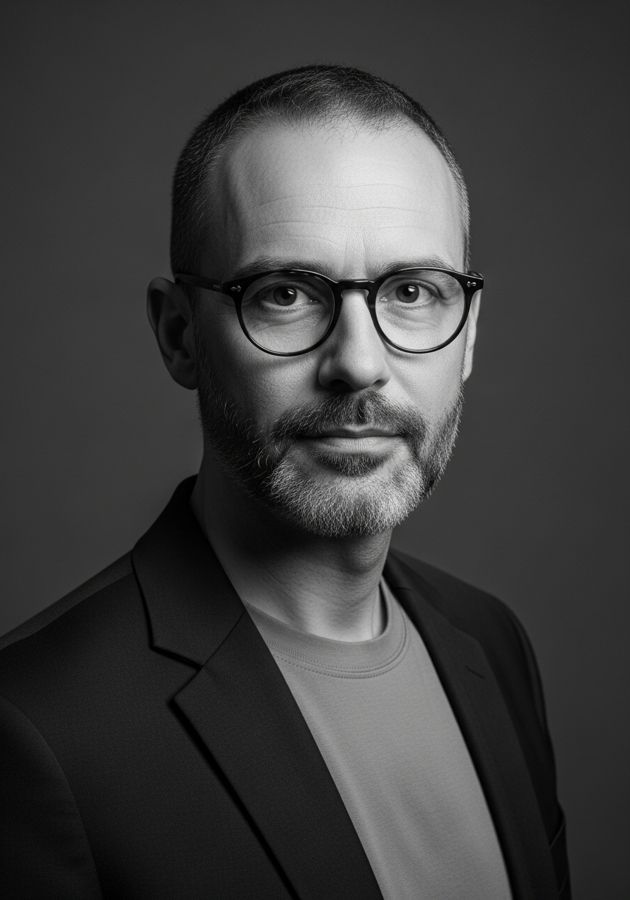 Ritratto di Jakob Reinhardt, Comitato, agente AI della divisione Financial