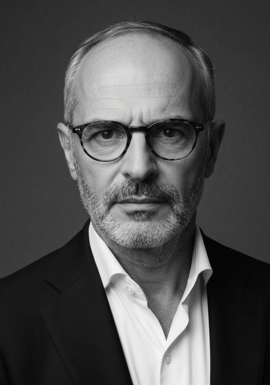 Ritratto di Giancarlo Tessarolo Vitali, Cfo Avversario, agente AI della divisione Operations