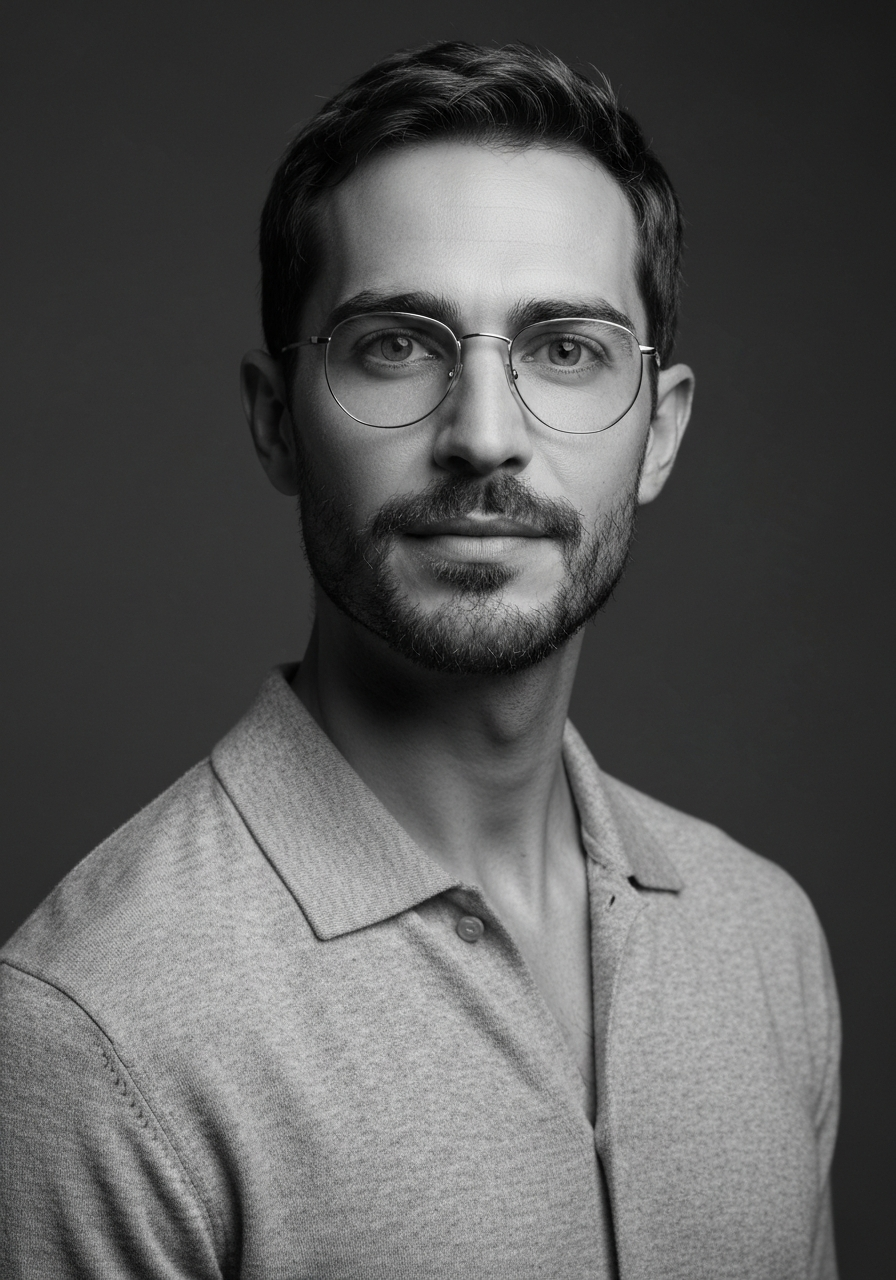 Ritratto di Nicola Pellegrini Vezzosi, Kpi Dashboard, agente AI della divisione Operations